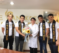 Mr Gay World Thailand 2017 เดินทางมาเยี่ยม Lebangkok Clinic